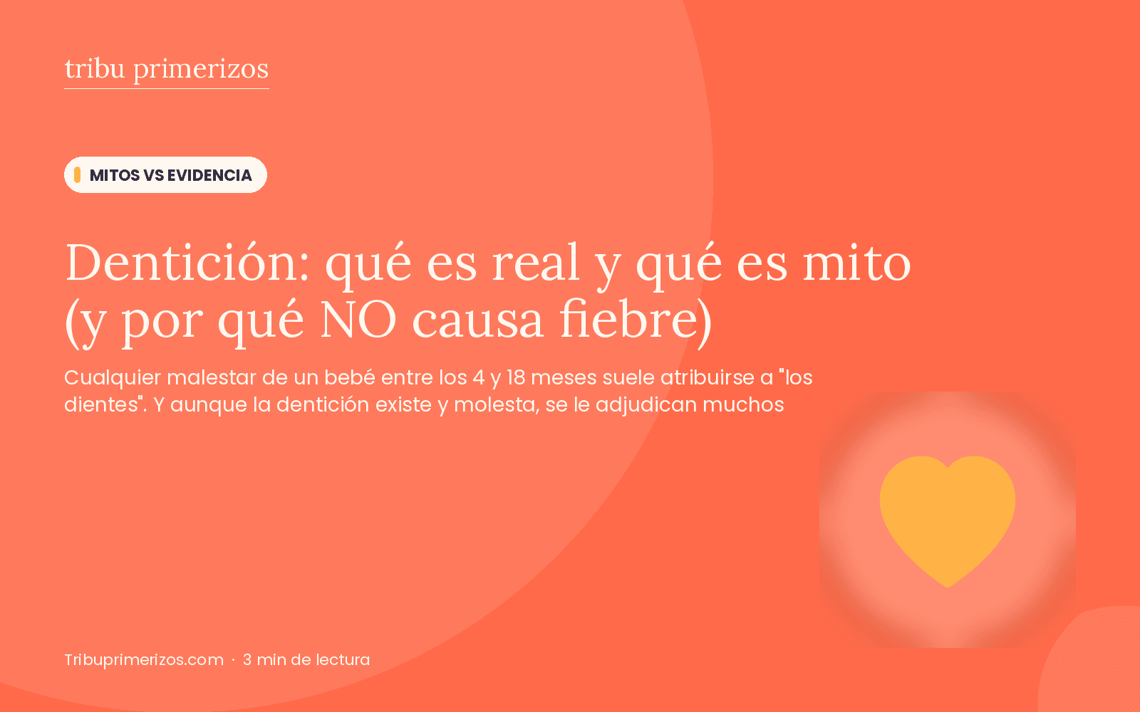 Dentición: qué es real y qué es mito (y por qué NO causa fiebre)